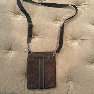 Coach Brown Messenger Bag